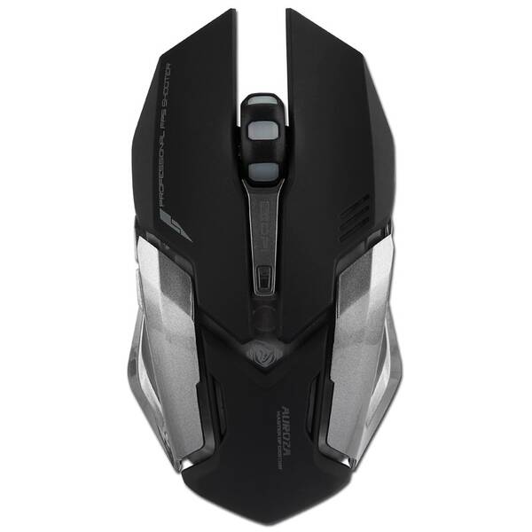 Myš E-Blue Auroza Gaming + e-box čierna/sivá

