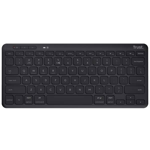 Klávesnica Trust Lyra Compact Wireless, US layout čierna

