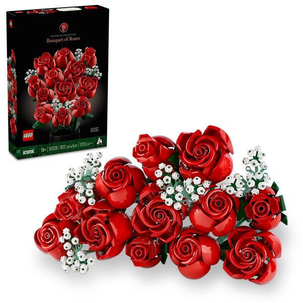Stavebnica LEGO® Botanicals 10328 Kytice růží 

