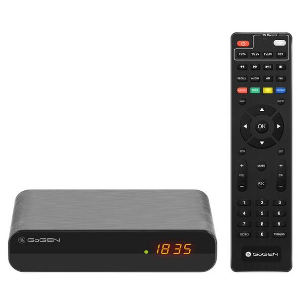Set-top box GoGEN DVB 142 T2 PVR čierny

