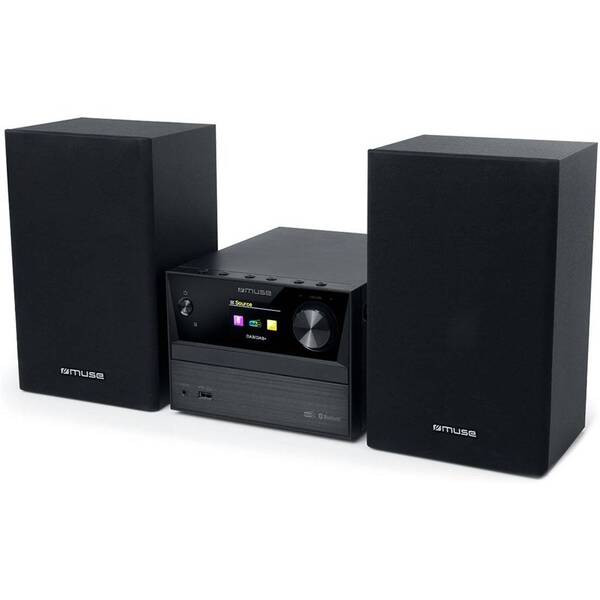 Mikro HiFi systém MUSE M-70DBT čierny

