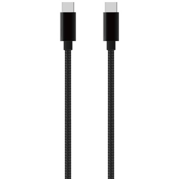 Kábel WG USB-C/USB-C, 50 cm čierny

