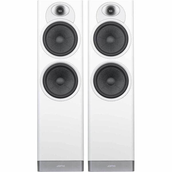 Reproduktory Jamo S7-27F sivé/biele

