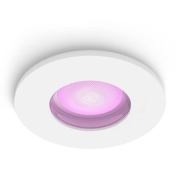 Vstavané svietidlo Philips Xamento Hue, 4,2W + GU10, White and Color Ambiance biele

