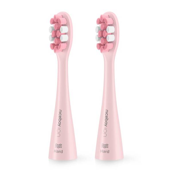 Náhradné hlavice Niceboy Hard pink, 2 ks ružová

