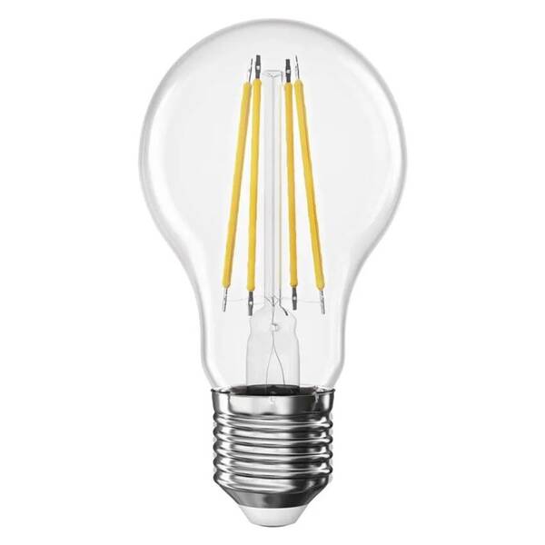 LED žiarovka EMOS Filament klasik, 3,8 W, 806lm, E27, teplá biela 


