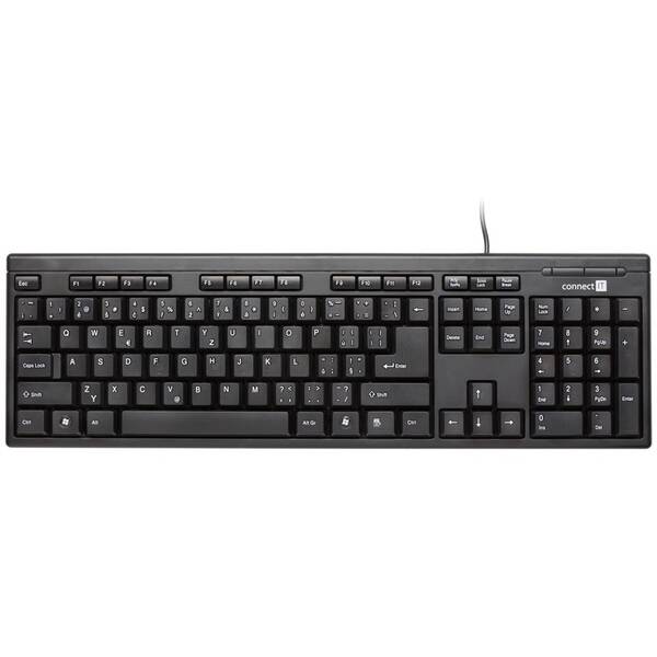 Klávesnica Connect IT Standart CI-58, CZ/SK čierna

