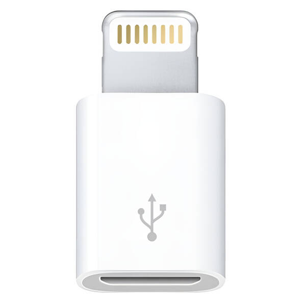 Redukcia WG Micro USB/Lightning biela

