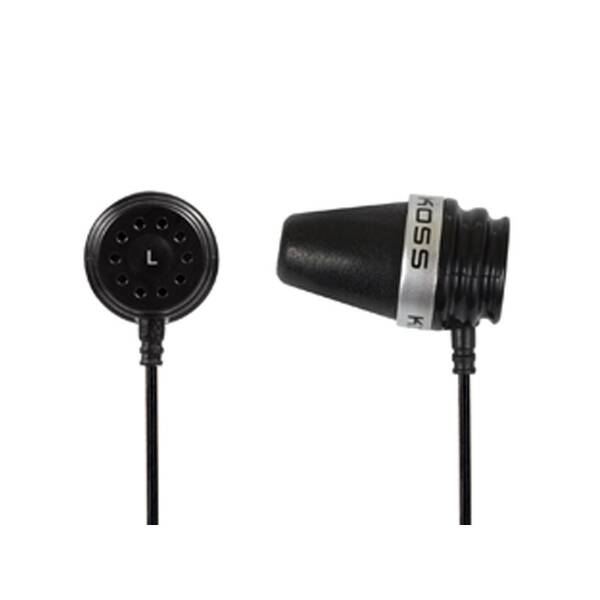 Slúchadlá Koss Spark Plug (doživotná záruka) čierna

