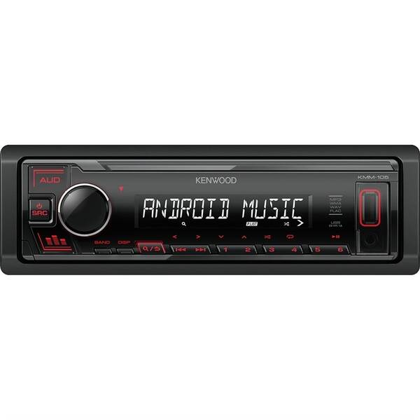 Autorádio KENWOOD KMM-105RY čierne

