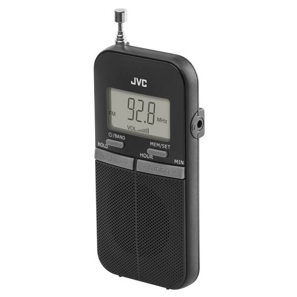 Rádioprijímač JVC RA-E411B čierny

