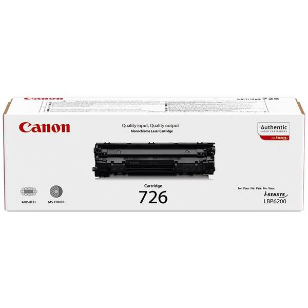 Toner Canon CRG-726, 2100 strán čierny

