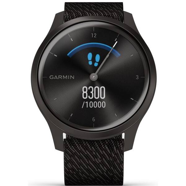 Inteligentné hodinky Garmin vivomove3 Style Slate / Black Nylon 

