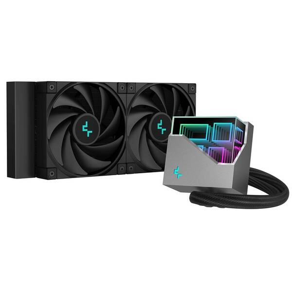 Vodný chladič DeepCool LT520 čierny

