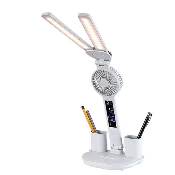 Stolná lampa Rabalux NOVILO 74030 biele

