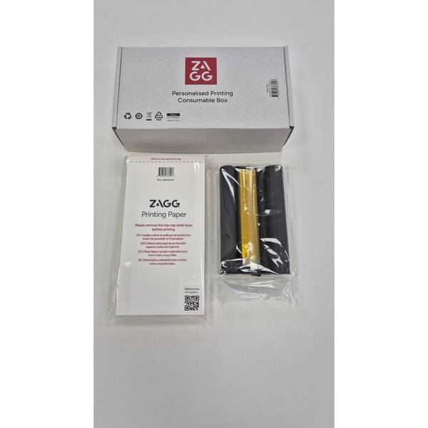 Príslušenstvo ZAGG iSod Personalization Consumables (36 ks) - pro osobní nalepení folie biele

