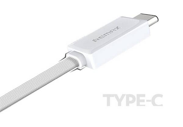 Kábel Remax USB 3.1 / USB-C, 1m biely

