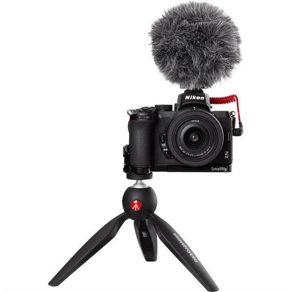 Digitálny fotoaparát Nikon Z50 + 16-50 VR Vlogger Kit čierny

