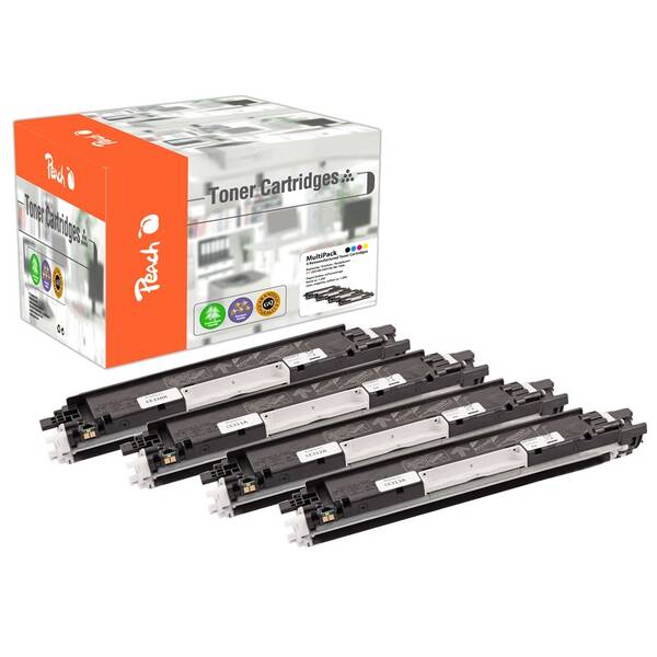 Toner Peach HP 126A Multi-Pack - CMYK 

