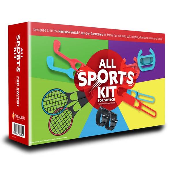 Herný set Excalibur Games Nintendo Switch All Sports Kit 

