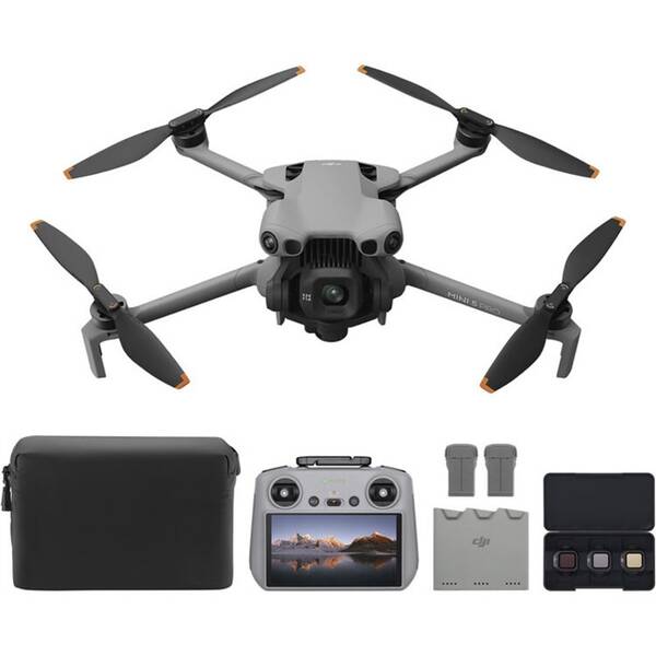 Dron DJI Mini 5 Pro Fly More Combo Plus (DJI RC2) sivý

