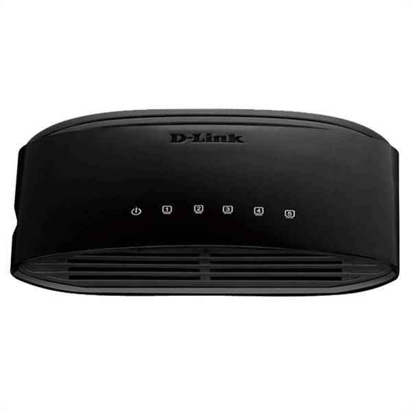 Switch D-Link DES-1005D strieborný

