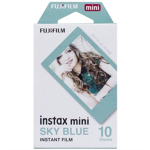 Instantný film Fujifilm Instax Mini Sky Blue Frame 10 ks 

