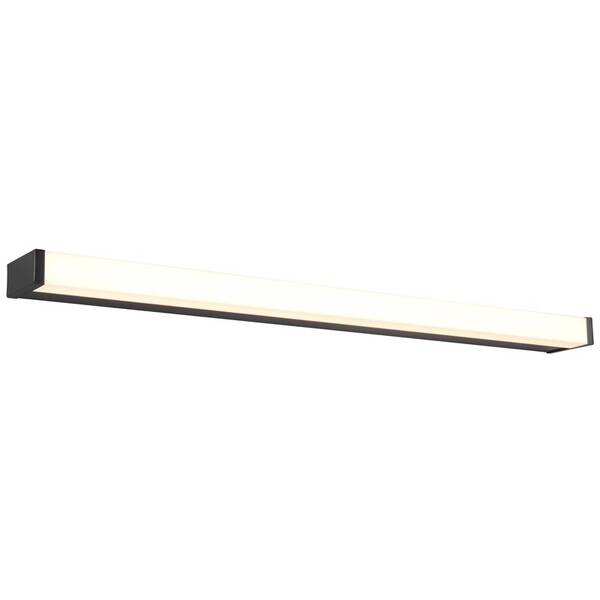 Podlinkové svietidlo TRIO Fabio, 80 cm čierne

