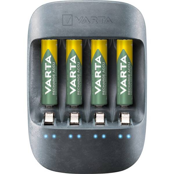 Nabíjačka Varta Eco Charger + 4 AAA 800mAh Recycled 

