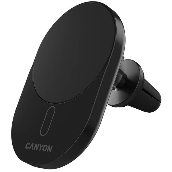 Držiak na mobil Canyon OnGrip 105 15W Qi2 čierny

