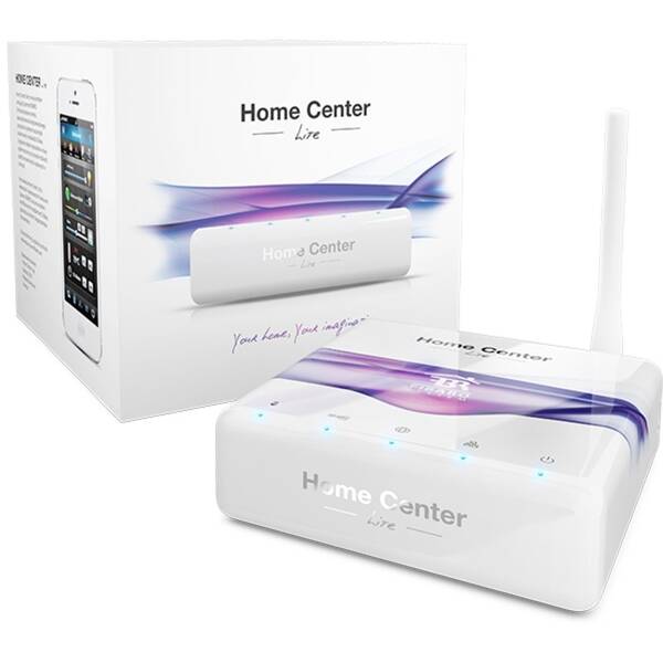 Riadiaca jednotka Fibaro Home Center Lite, OS 4, Z-Wave 


