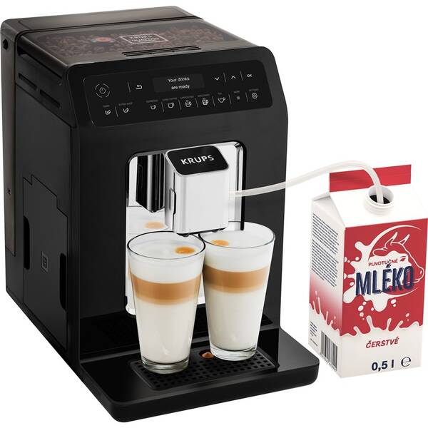 Automatický kávovar Krups EA890810 čierny


