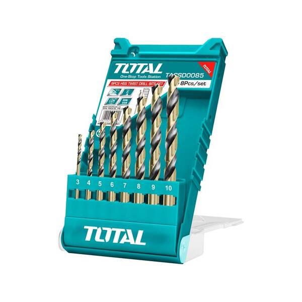 Sada vrtákov Total tools TACSD0085 (8 ks) 

