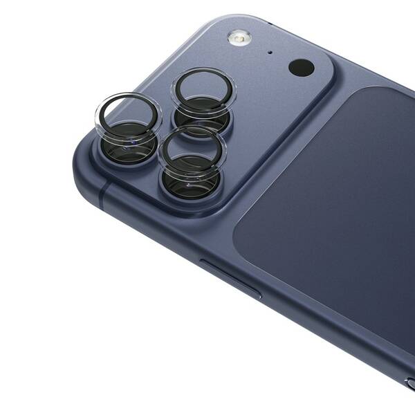 Ochranné sklo šošovky fotoaparátu Epico Glass Lens Protectors s aplikátorom na Apple iPhone 17 Pro/17 Pro Max 

