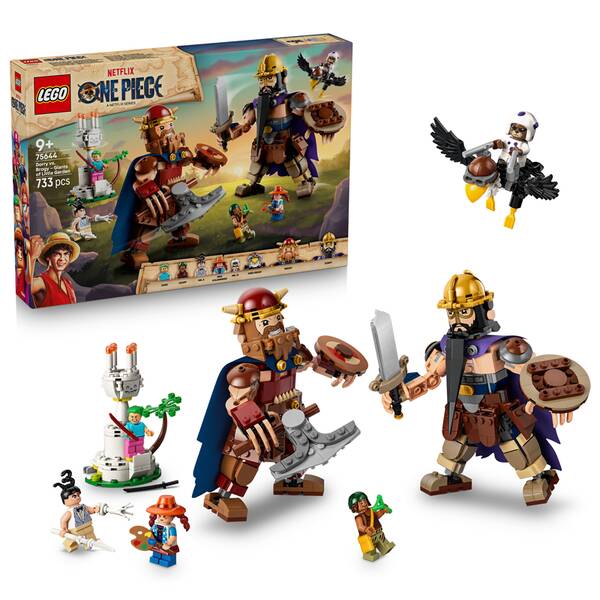 Stavebnica LEGO® ONE PIECE 75644 Dorry vs. Brogy – Obri z Malej záhrady 

