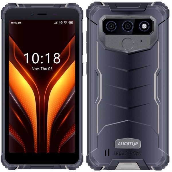 Mobilný telefón Aligator RX850 eXtremo 4 GB / 64 GB čierny/sivý

