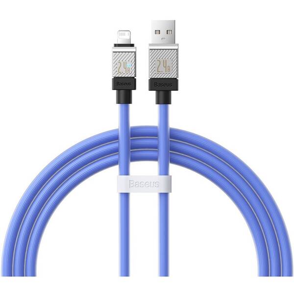 Kábel Baseus USB-L 2,4A 1M BLU 

