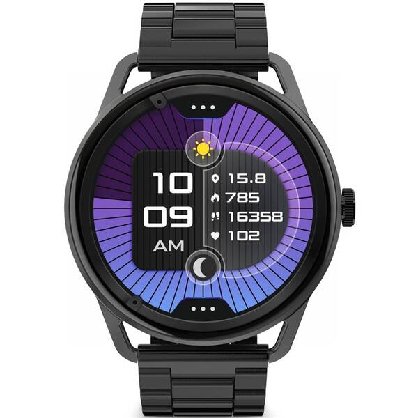 Inteligentné hodinky Aligator Watch AMOLED PRO čierne


