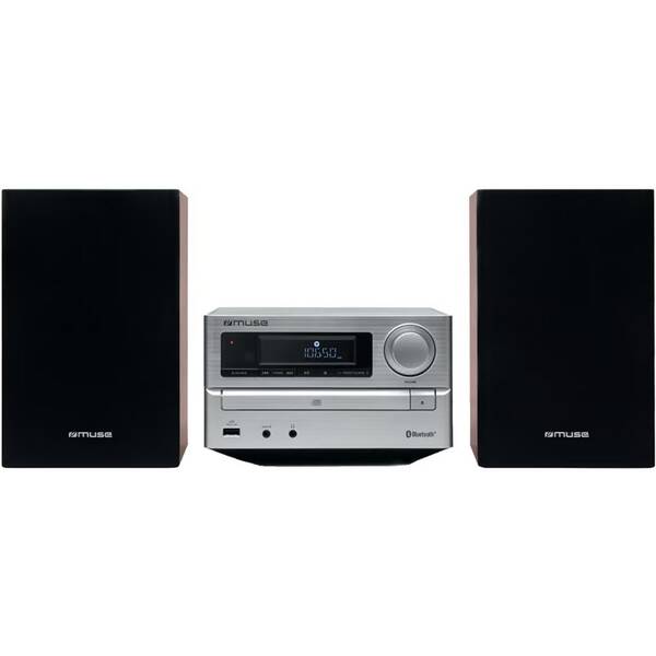 Mikro HiFi systém MUSE M-62BTS strieborný

