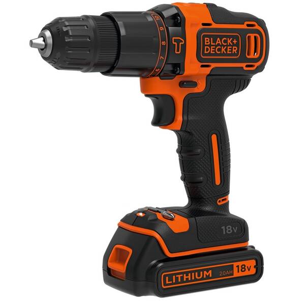 Aku vŕtačka Black-Decker BDCHD18K-QW (s batériou) 

