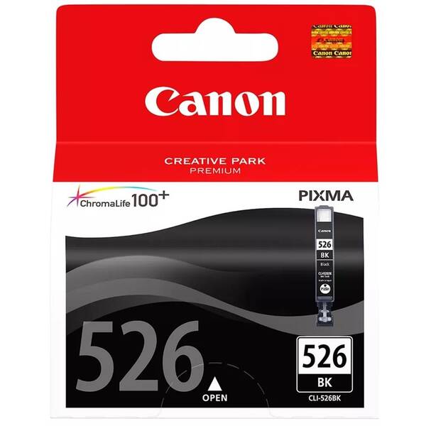 Cartridge Canon CLI-526Bk, 402 strán čierna

