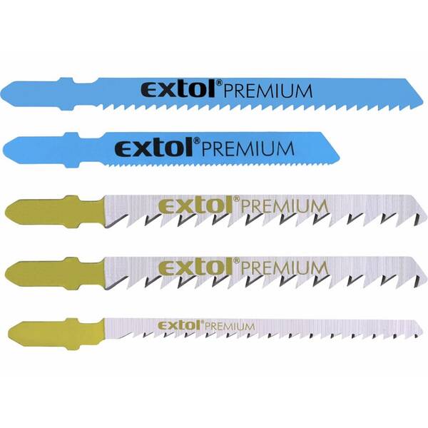 Sada pílových plátkov Extol Premium 8805100 (5 ks) 

