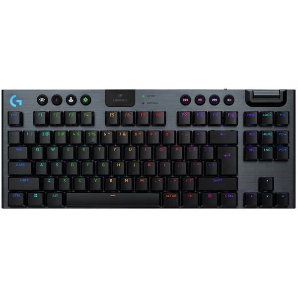 Klávesnica Logitech G915 X Lightspeed TKL Wireless, US layout čierna

