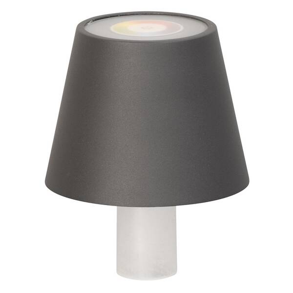 Vonkajšia lampička Fischer & Honsel na fľašu, Fiocco, 1x LED, 2,0 W sivá/béžová

