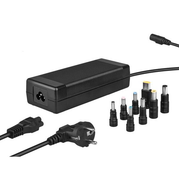Sieťový adaptér Avacom QuickTIP 150 W pre notebooky, univerzálny, 8 konektorov čierny

