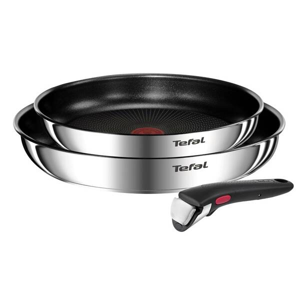 Sada panvíc Tefal Emotion L897S374, 3 ks nerez

