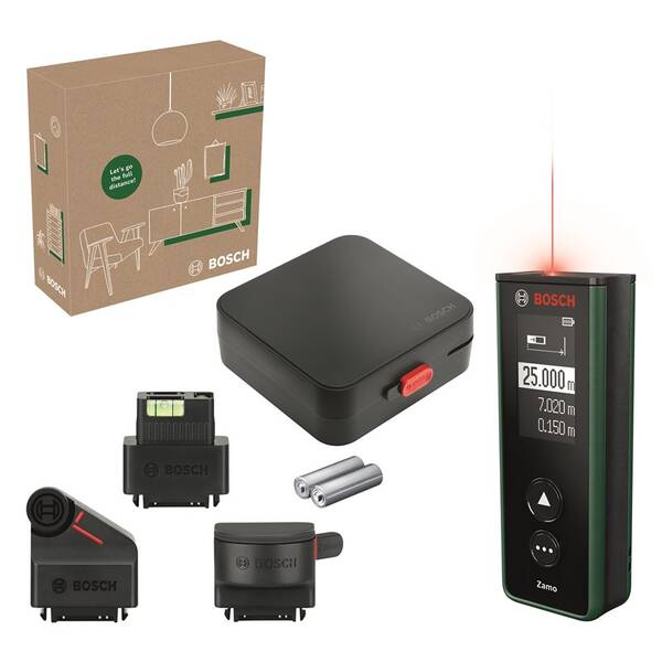 Laserový diaľkomer Bosch Zamo set, 0.603.672.9Z1 

