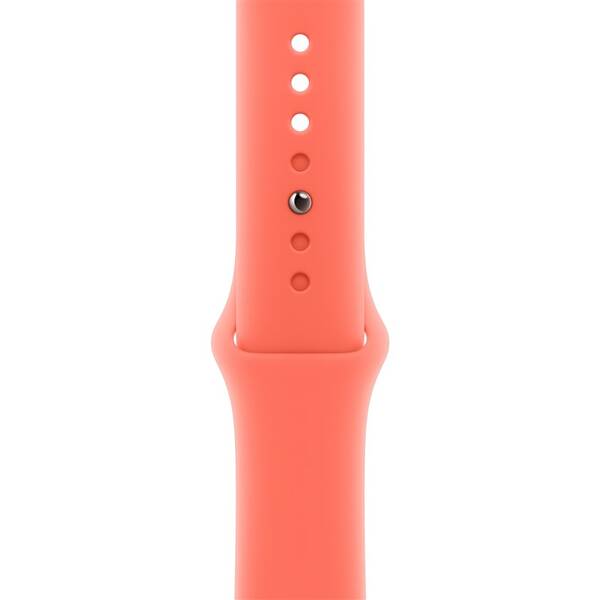 Remienok Apple 46mm mandarínkový športový - S/M 

