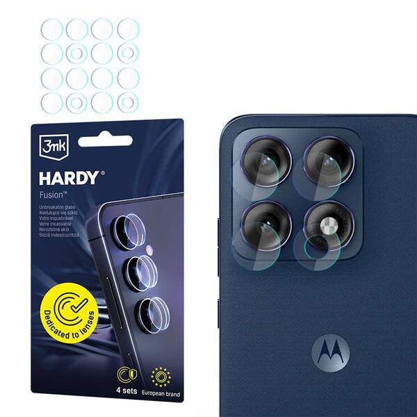 Hybridné ochranné sklo 3mk HARDY Fusion Lens Protection na Motorola Edge 70 Pro priehľadné

