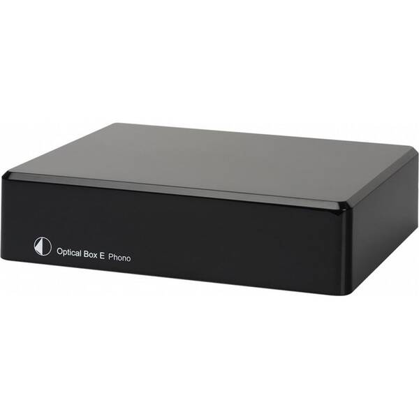 Gramofónový predzosilňovač Pro-Ject OPTICAL BOX E PHONO čierny

